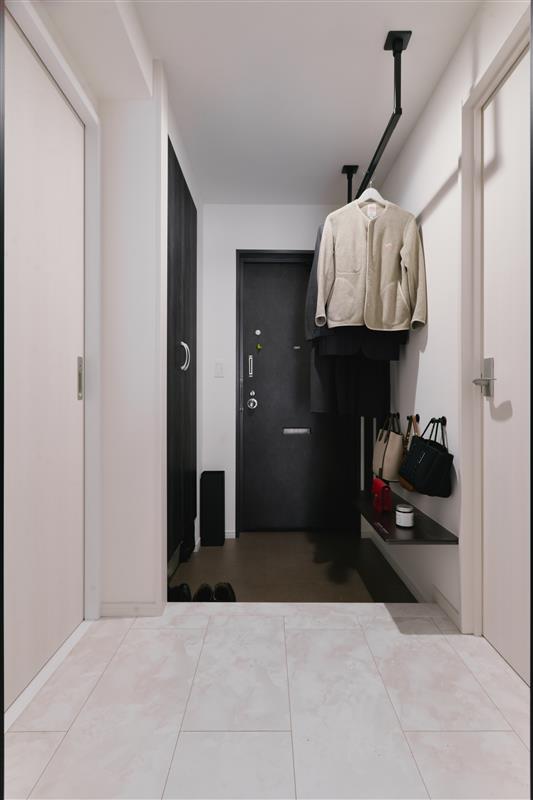 スムーズな生活動線を考慮した玄関