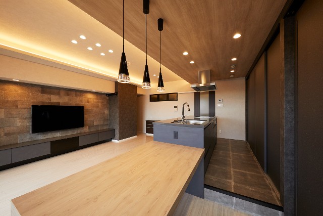 収納力に優れたイタリアンモダンなLDK