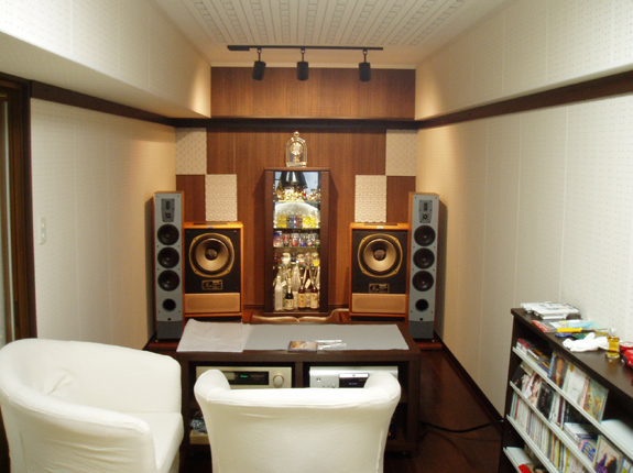 遮音と音響効果に優れたオーディオルーム 施工事例 個室リフォーム 奈良市のリフォームはナサホーム