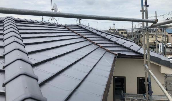 防災瓦仕様・屋根葺き替え工事